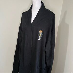 Polo Bear Ralph Lauren men’s Bathrobe Size L/Xl Sleepwear‎